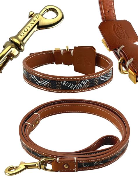 goyard dog collar and leash price|goyard dog leash.